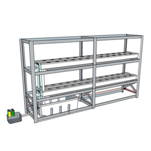 Vertical Farm - Coltivazione fuori suolo a ciclo continuo.